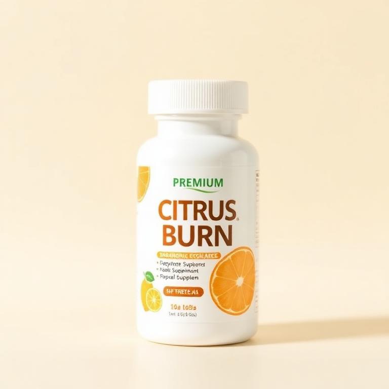 Citrus Burn supplement bottle